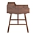 Sleek Scandinavian Style Desk 3D model small image 3