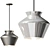 Modern Schoolhouse Pendant Lighting 3D model small image 1