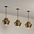 Modern Schoolhouse Pendant Lighting 3D model small image 3