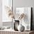 Modern Entryway Furniture Set 3D model small image 4