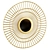 Spyk Brass Sun Mirror: Elegant Sunburst 3D model small image 1