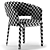 Elegant Devon Chair 3D Model 3D model small image 3