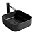 Mira MR-4040MB Black Matte Sink 3D model small image 1