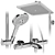 Hansgrohe Shower Systems Bundle 3D model small image 2