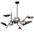 Elegant Lumia Chandelier Fixture 3D model small image 1