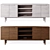 Tate 80" Media Console Set 3D model small image 2