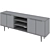 Tate 80" Media Console Set 3D model small image 5