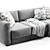 Modern 2015 Texas Corner Sofa 3D model small image 4