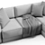 Modern 2015 Texas Corner Sofa 3D model small image 6
