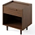 Tate Nightstand Variety Crate Barrel 3D model small image 5