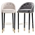 Modern Vegas Bar Stool Collection 3D model small image 2