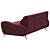 Contemporary Harrison Sofa Model 3D model small image 5