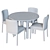 Hargrove Round Table and Chairs 3D model small image 2