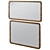 Cosmo Tara & Bob Mirrors 3D model small image 1