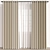 Flexible Drapery Panels 3D Models 3D model small image 1