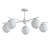 Modern Sputnik Chandelier Art 3D model small image 2