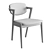  Scandinavian Style No. 42 Chair 3D model small image 5