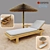 Beach Essentials Set 3D model small image 7