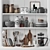 High Quality Kitchen Accessories Set 3D model small image 1