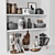High Quality Kitchen Accessories Set 3D model small image 4