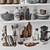 High Quality Kitchen Accessories Set 3D model small image 8