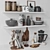 High Quality Kitchen Accessories Set 3D model small image 10
