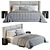 Minotti Spencer Bed Model 3D model small image 7