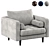 Sven V-Ray Sofa 3D Model 3D model small image 1