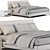 Luxurious Minotti Andersen Bed 3D model small image 2