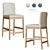  Modern Hargrove Bar Stool 3D model small image 2