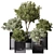 Garden Oasis Plant Duo 3D model small image 1