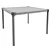 Square Dining Table with Textures 3D model small image 3