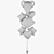 Balloon Cup Set UV Mapped 3D model small image 6