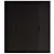Minimalist Dark Wood Wardrobe 3D model small image 2