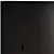 Minimalist Dark Wood Wardrobe 3D model small image 5