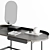 Calligaris Madame Vanity Set 3D model small image 2