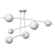Modern Designer Chandelier in Freer 3D model small image 2