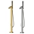 Inbani Forma Bathtub Set 3D model small image 3