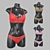 Lingerie Mannequin Set - Trio 3D model small image 1