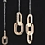 Beverly Hills Crystal Chandelier LED 3D model small image 2