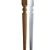 Elegant Carved Furniture Leg 3D model small image 1