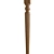 Elegant Carved Furniture Leg 3D model small image 2