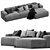  Modular Sofa Lounge Solution 3D model small image 1