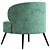 Modern Kitts Chair Design 2015 3D model small image 5