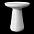 Glass Coffee Table, 400mm Diameter 3D model small image 2