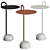 Compact Bowler Side Table: Elegant Functionality 3D model small image 1