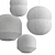 Elegant Hotaru Pendant Lanterns 3D model small image 2