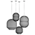 Elegant Hotaru Pendant Lanterns 3D model small image 3