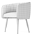 Elegant Shell Armchair, Modern Design 3D model small image 5