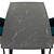 Modern Dining Set Nils & Oslo 3D model small image 2